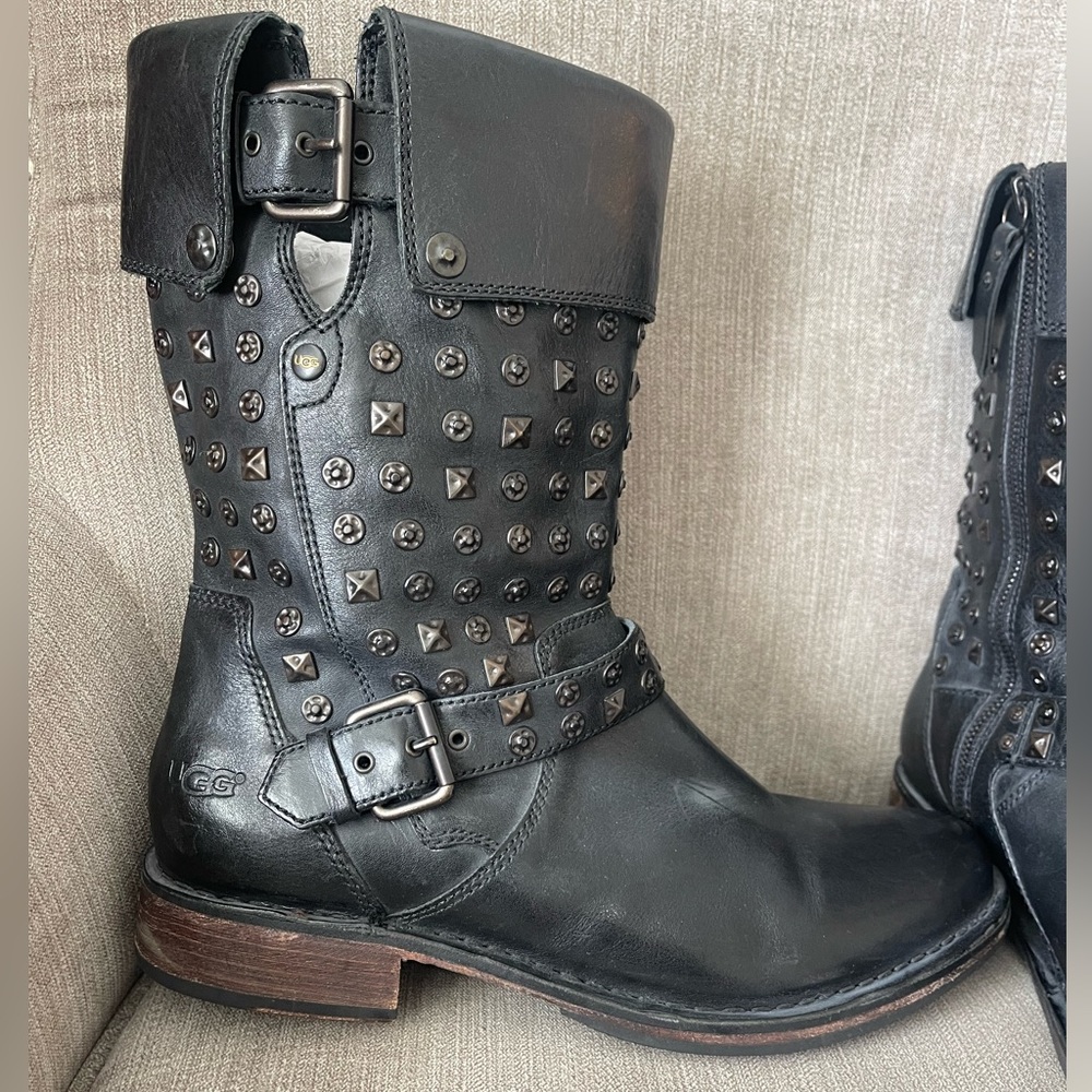 Ugg Conor Studded Leather Boots
